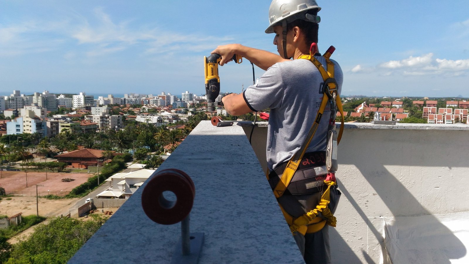 Instalando para-raio